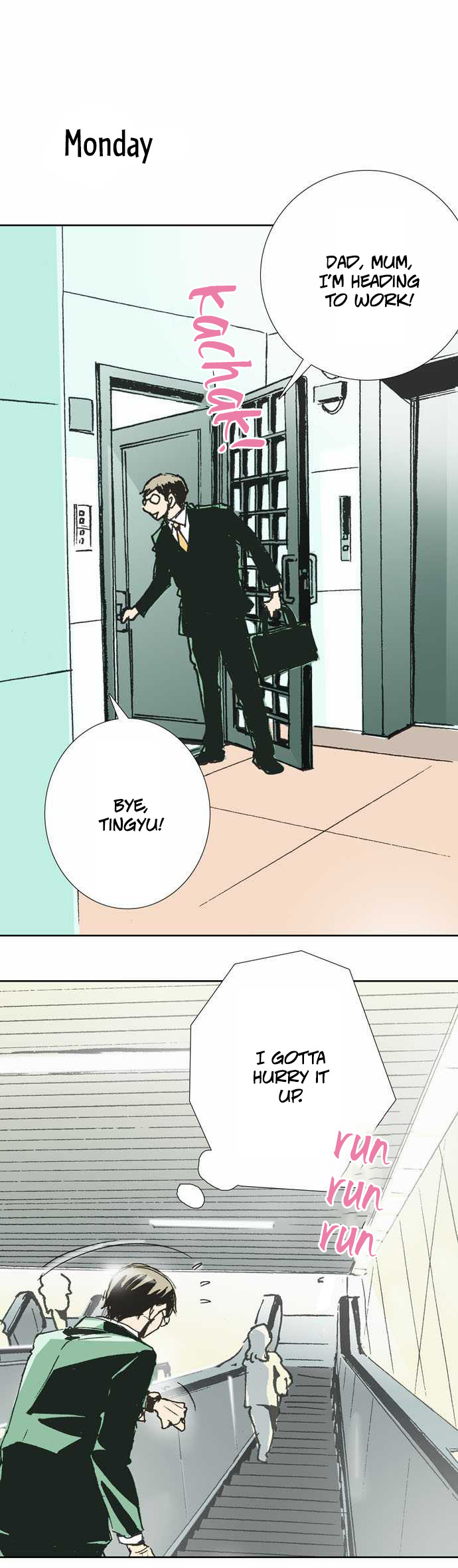 Let's Take the Train Together, Shall We? Chapter 4 page 2 - Chapter 4: Remember to Wake Me Up