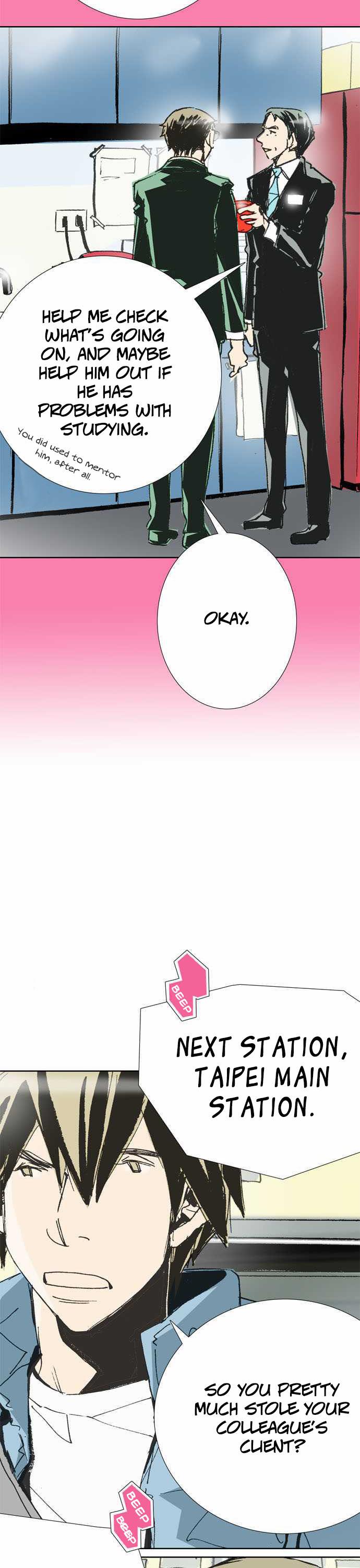 Let's Take the Train Together, Shall We? Chapter 41 page 15 - Chapter 41: Stealing Clients