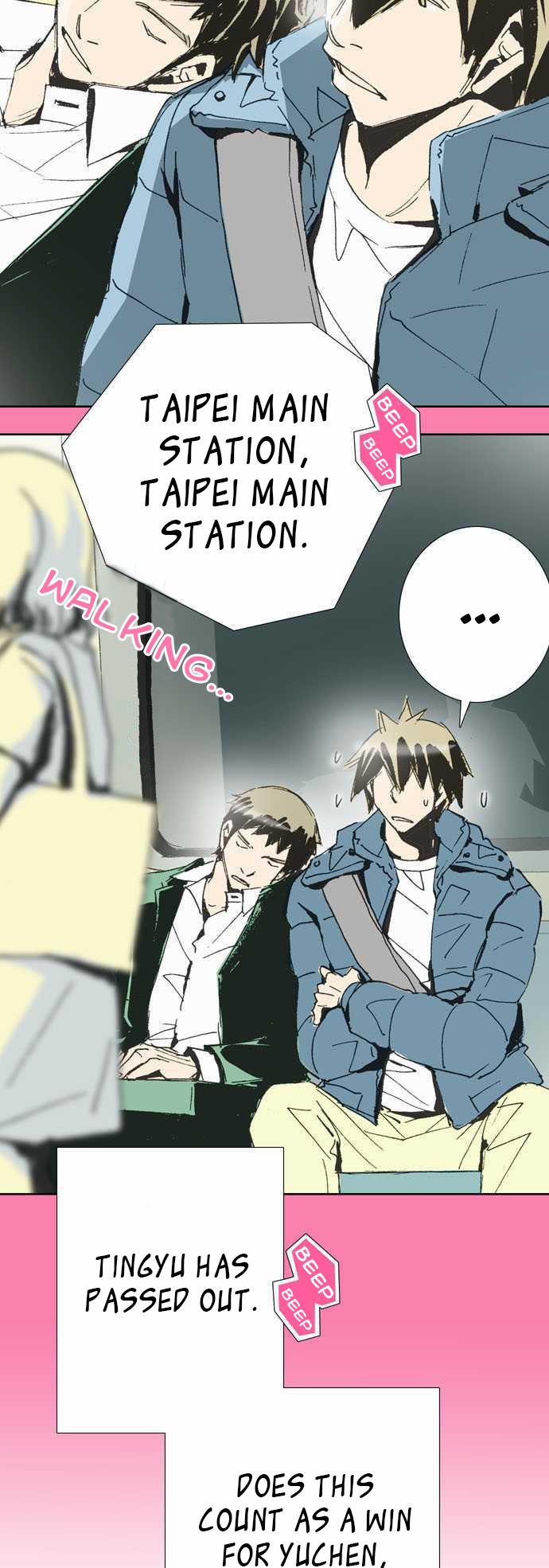 Let's Take the Train Together, Shall We? Chapter 45 page 16 - Chapter 45: Did I Win