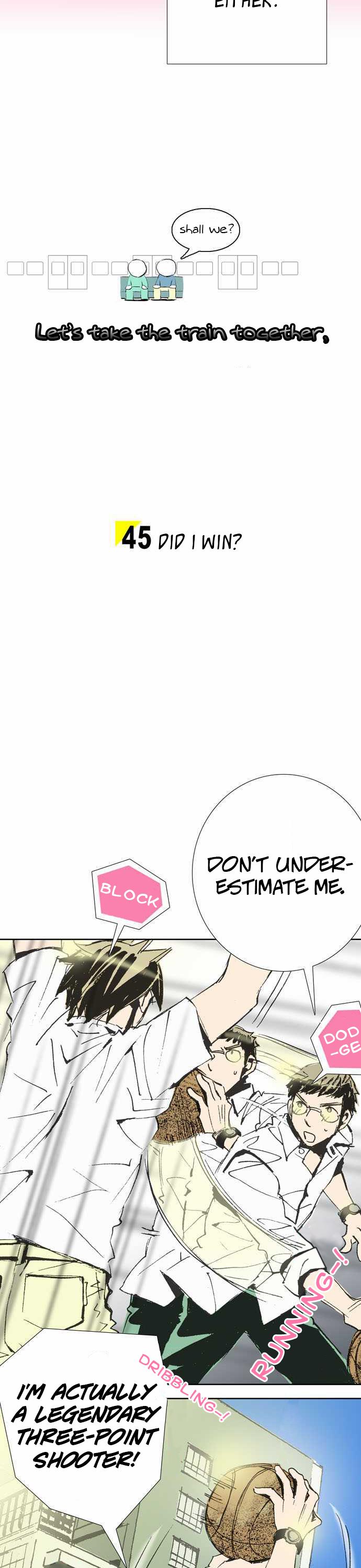 Let's Take the Train Together, Shall We? Chapter 45 page 3 - Chapter 45: Did I Win