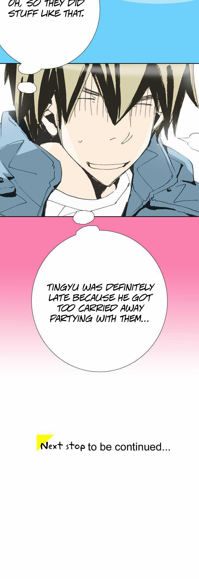 Let's Take the Train Together, Shall We? Chapter 46 page 17 - Chapter 46: Fell Asleep