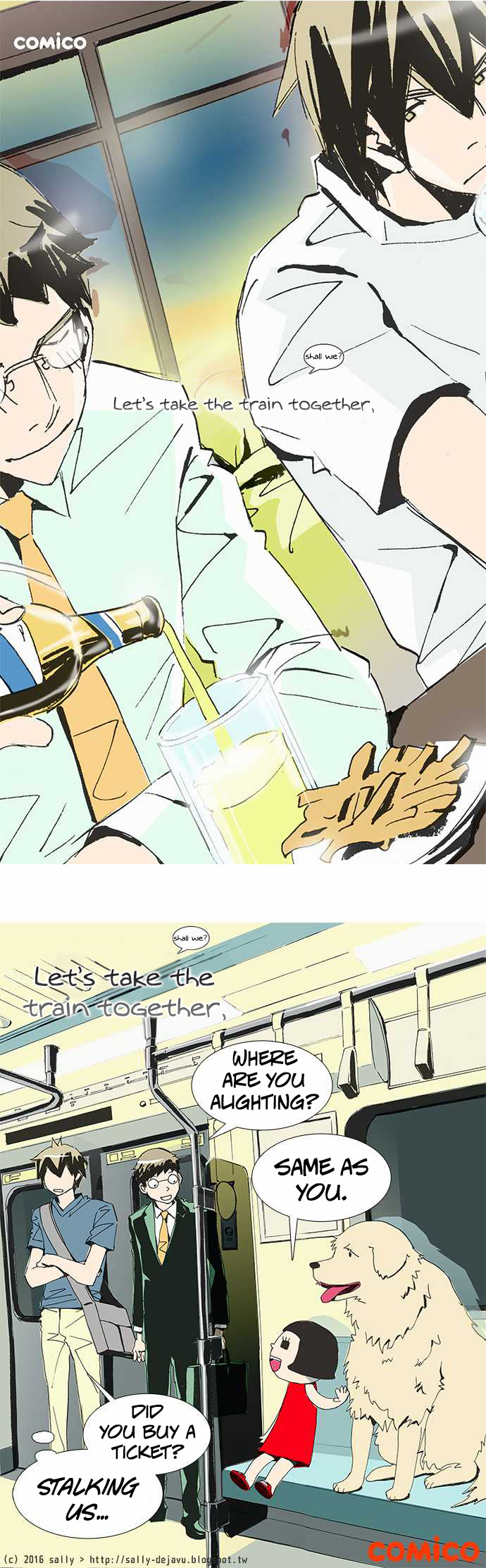 Let's Take the Train Together, Shall We? Chapter 46 page 19 - Chapter 46: Fell Asleep