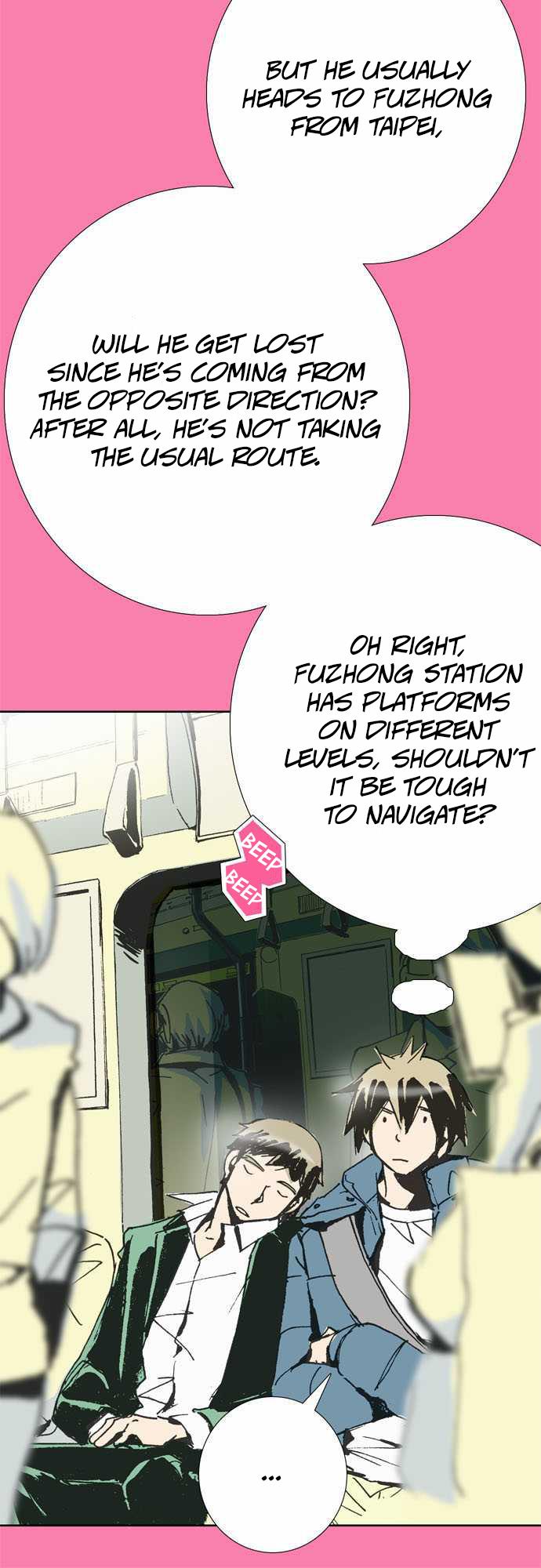 Let's Take the Train Together, Shall We? Chapter 46 page 9 - Chapter 46: Fell Asleep
