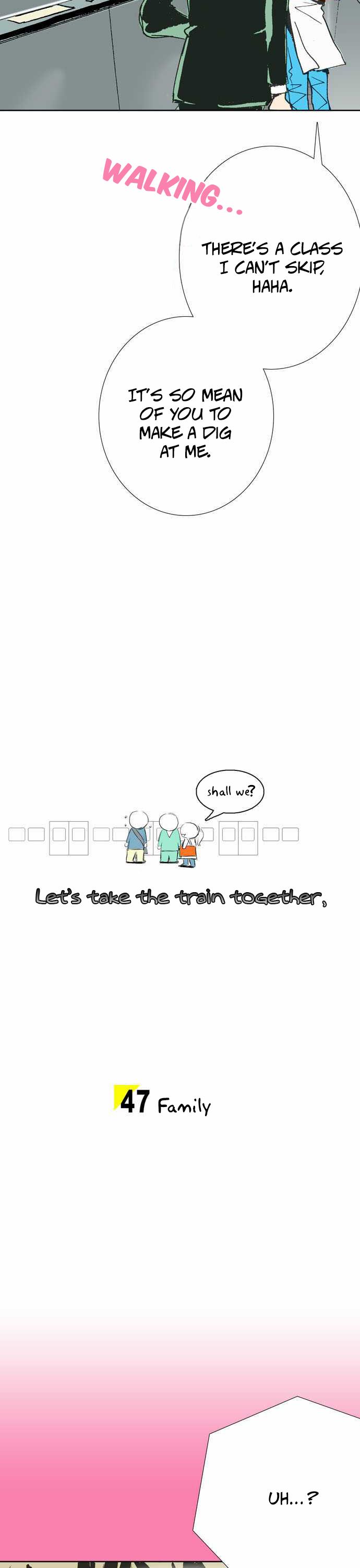 Let's Take the Train Together, Shall We? Chapter 47 page 3 - Chapter 47: Family