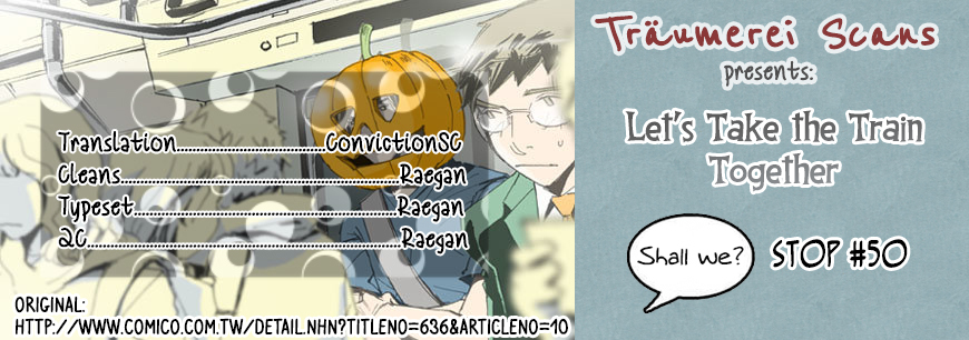 Let's Take the Train Together, Shall We? Chapter 50 page 1 - Chapter 50: Live Commentary