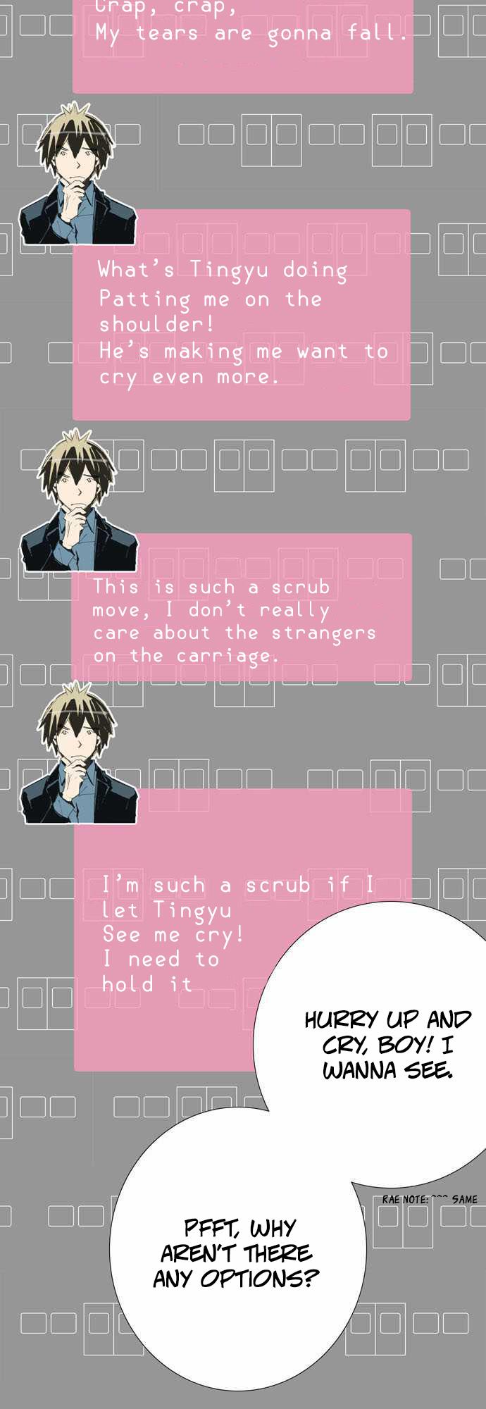 Let's Take the Train Together, Shall We? Chapter 50 page 17 - Chapter 50: Live Commentary