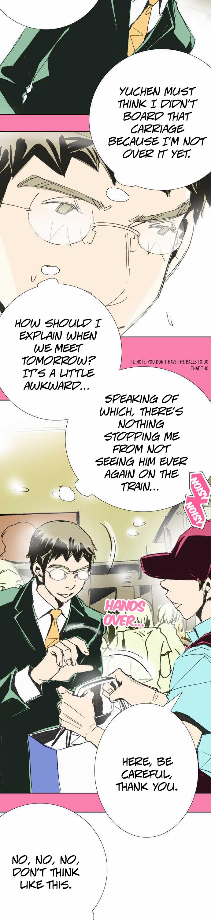 Let's Take the Train Together, Shall We? Chapter 53 page 16 - Chapter 53: Face-to-face