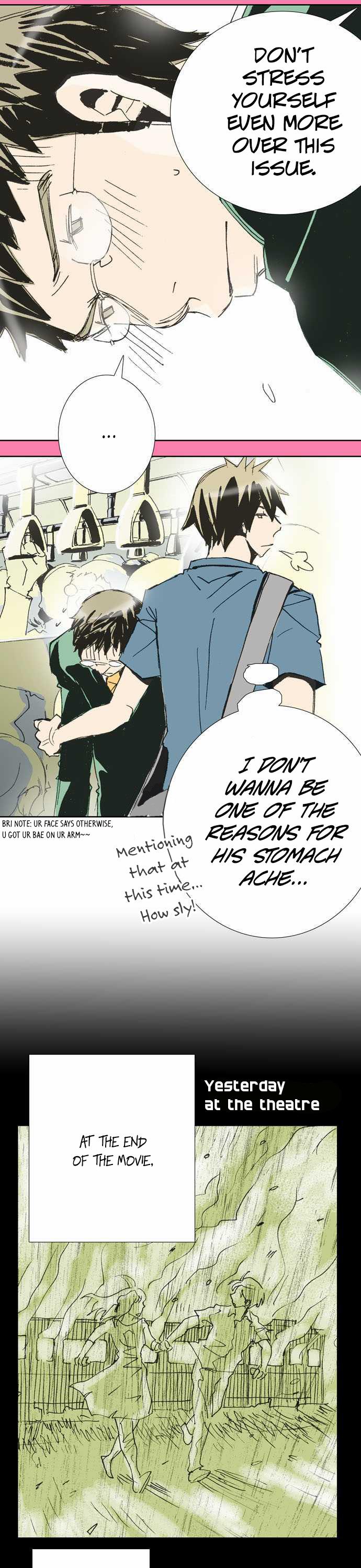 Let's Take the Train Together, Shall We? Chapter 56 page 10 - Chapter 56: Stomach Ache