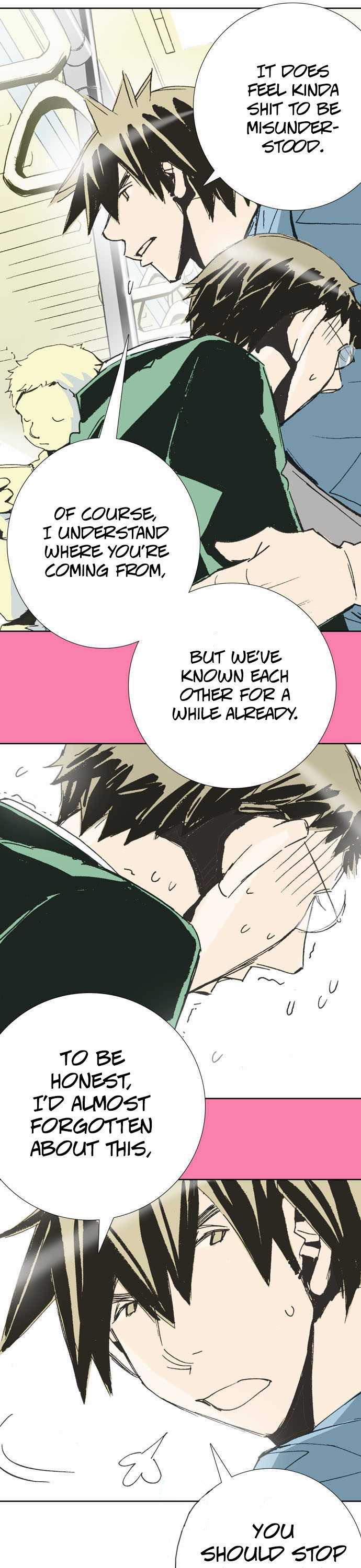 Let's Take the Train Together, Shall We? Chapter 56 page 14 - Chapter 56: Stomach Ache