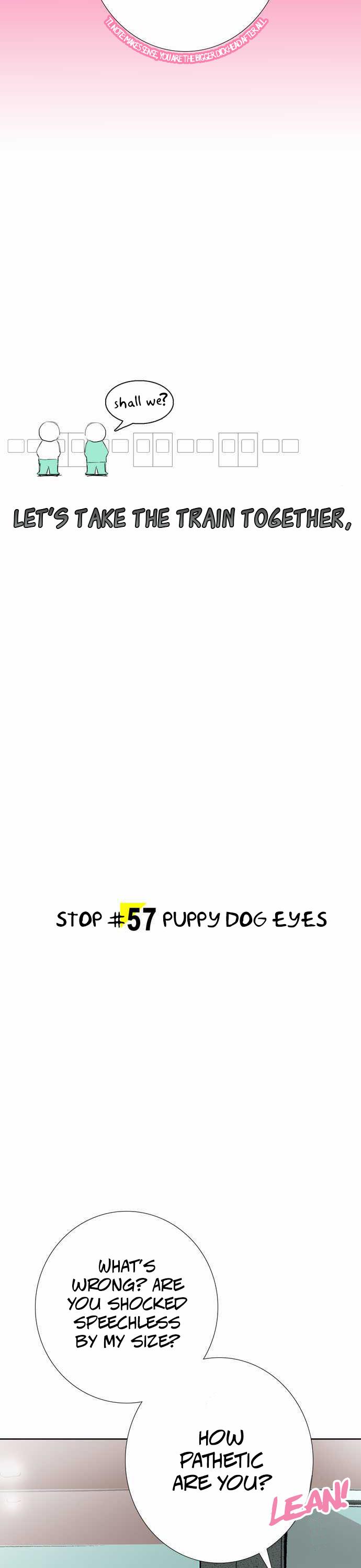 Let's Take the Train Together, Shall We? Chapter 57 page 3 - Chapter 57: Puppy Dog Eyes