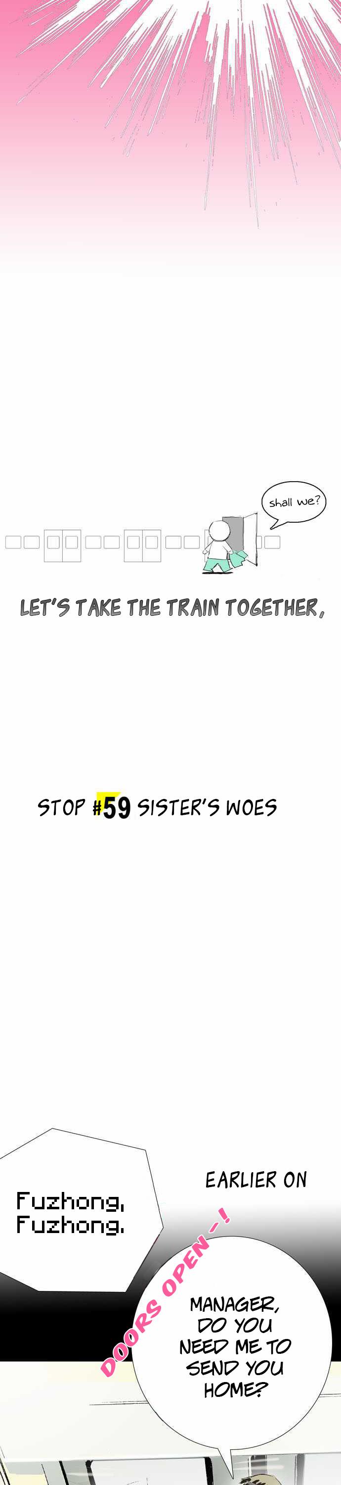 Let's Take the Train Together, Shall We? Chapter 59 page 3 - Chapter 59: Sister’s Woes
