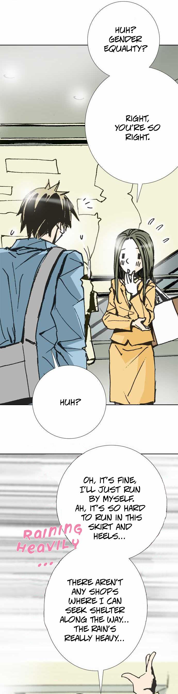 Let's Take the Train Together, Shall We? Chapter 6 page 18 - Chapter 6: I Love You, My Goddess
