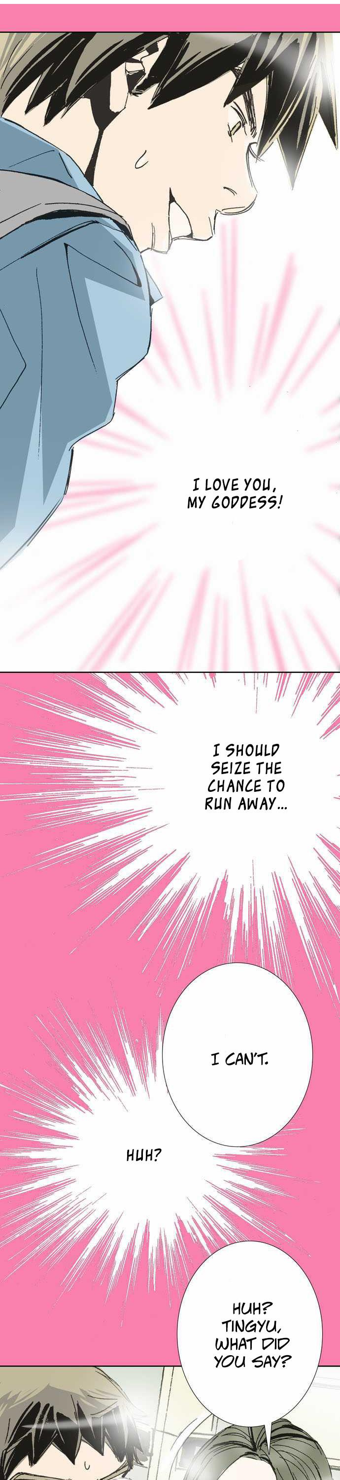 Let's Take the Train Together, Shall We? Chapter 6 page 7 - Chapter 6: I Love You, My Goddess