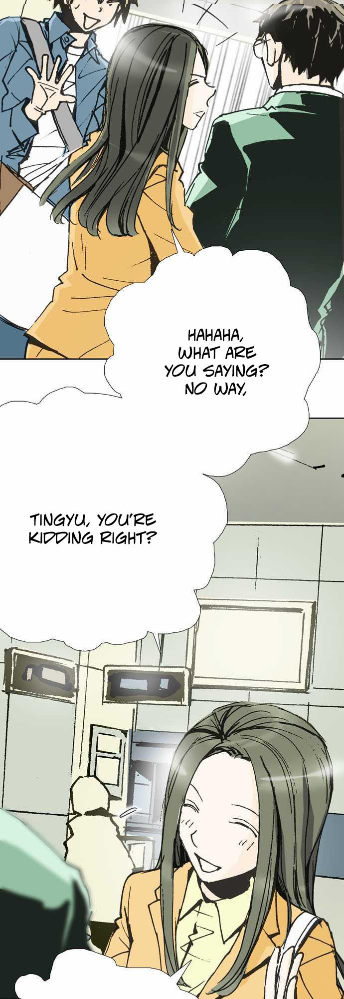Let's Take the Train Together, Shall We? Chapter 6 page 9 - Chapter 6: I Love You, My Goddess