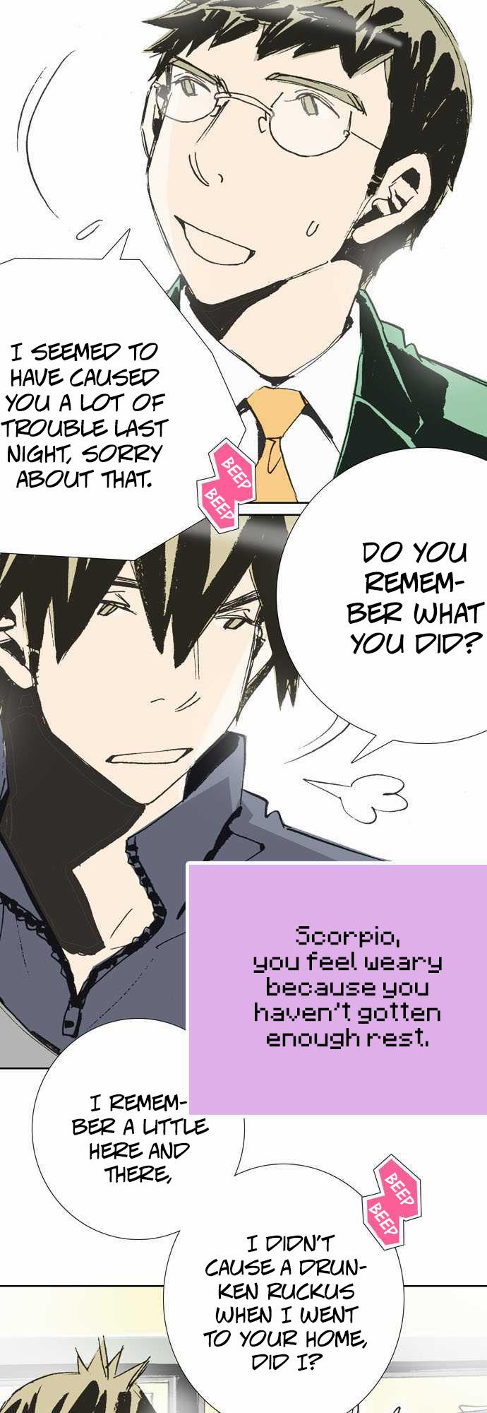 Let's Take the Train Together, Shall We? Chapter 60 page 4 - Chapter 60: Horoscope Report
