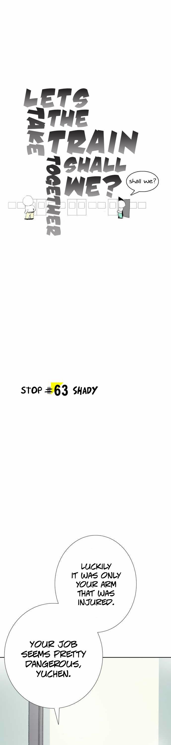 Let's Take the Train Together, Shall We? Chapter 63 page 3 - Chapter 63: Shady
