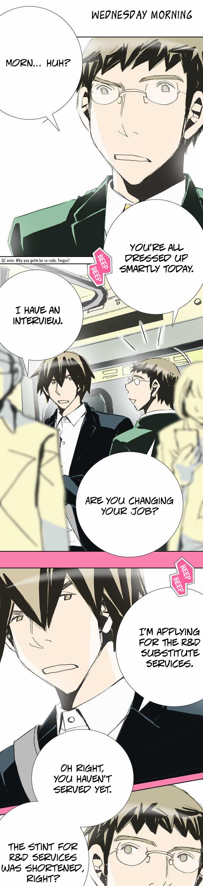 Let's Take the Train Together, Shall We? Chapter 65 page 10 - Chapter 65: Necktie