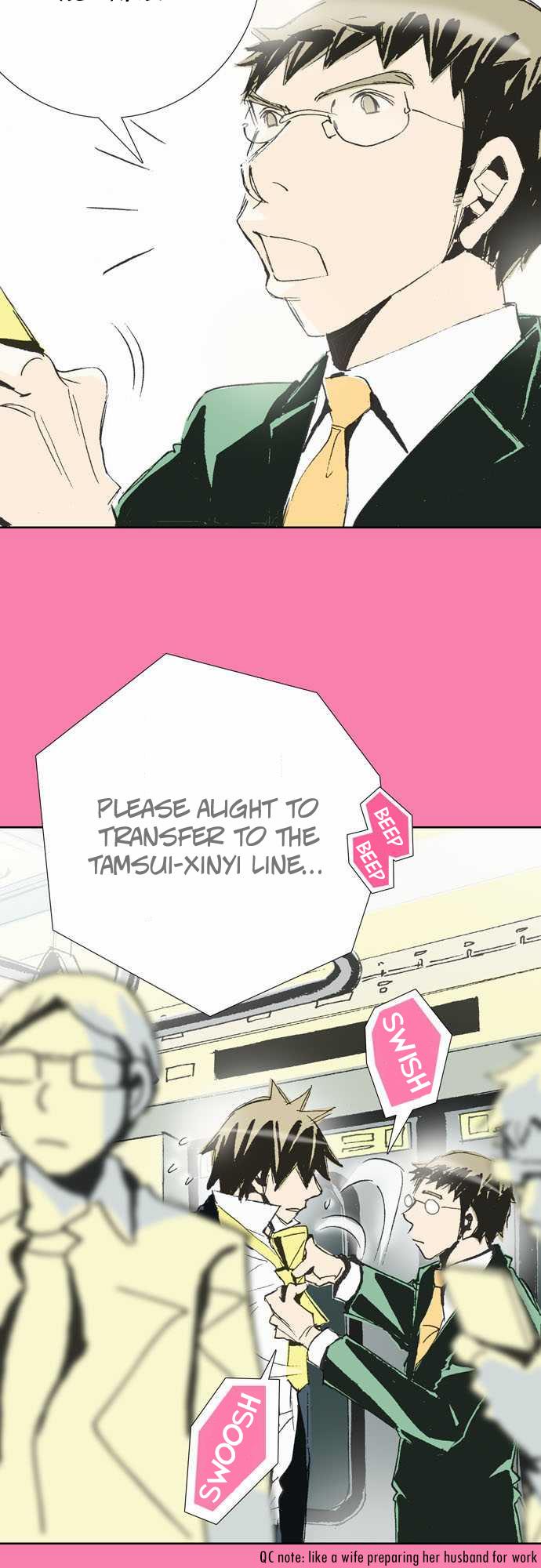 Let's Take the Train Together, Shall We? Chapter 65 page 17 - Chapter 65: Necktie