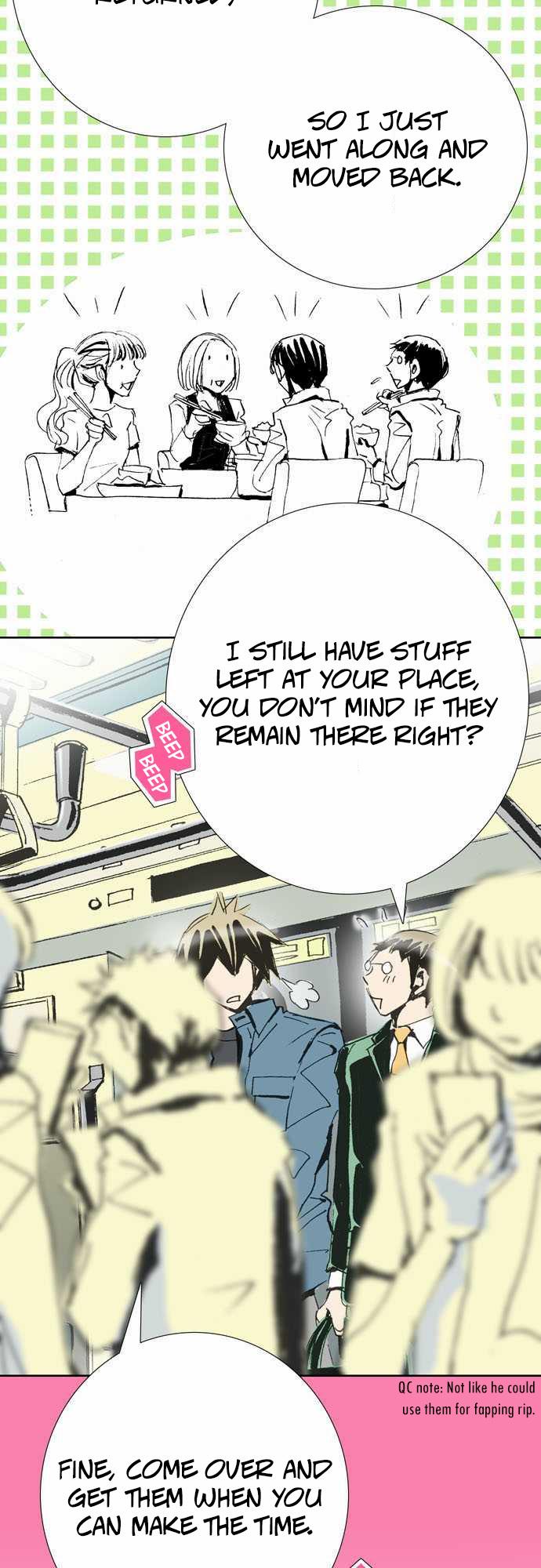 Let's Take the Train Together, Shall We? Chapter 65 page 4 - Chapter 65: Necktie