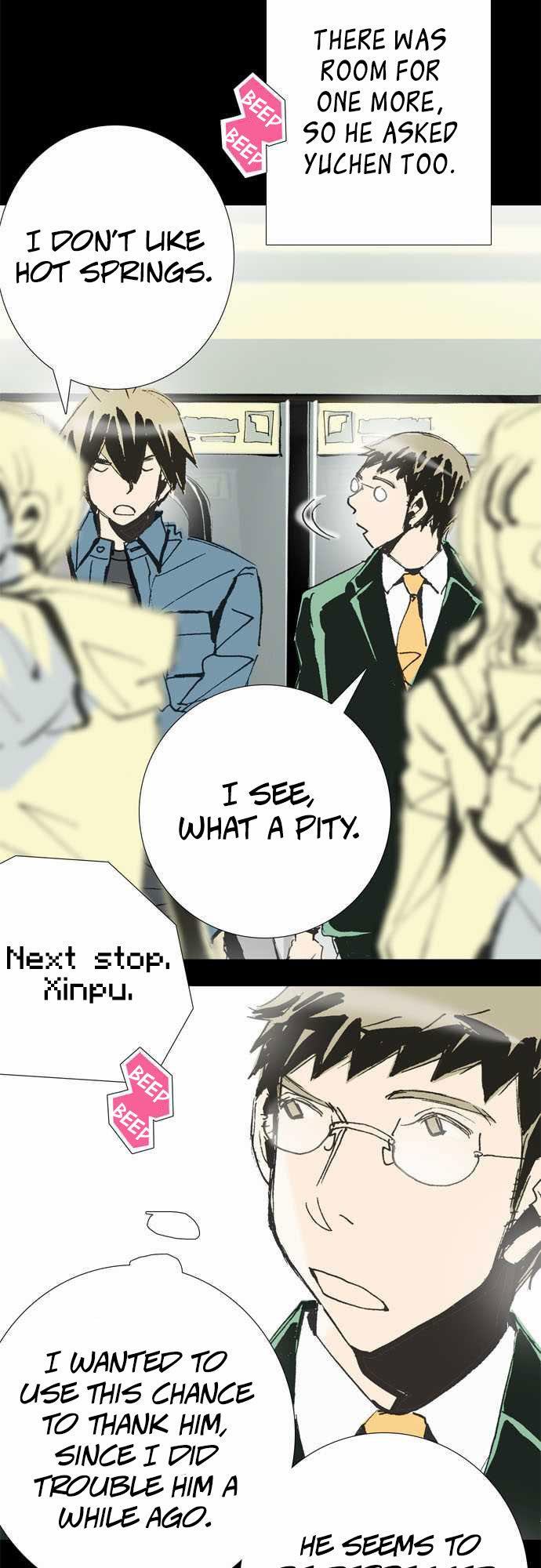 Let's Take the Train Together, Shall We? Chapter 66 page 8 - Chapter 66: Hot Springs
