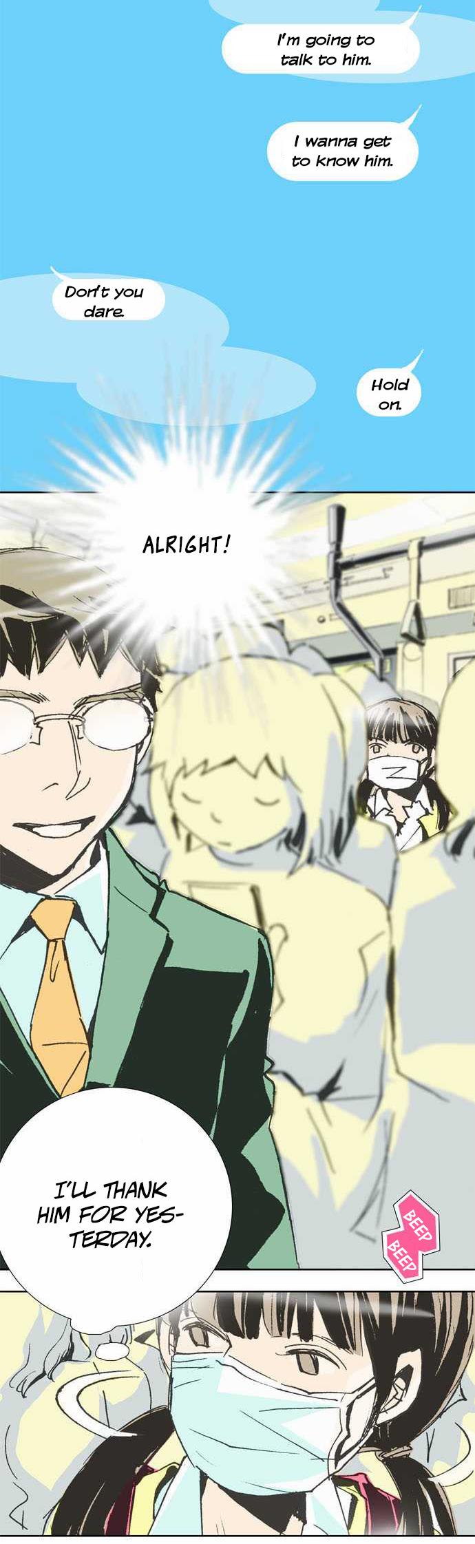 Let's Take the Train Together, Shall We? Chapter 7 page 17 - Chapter 7: I Wanna Get To Know Him