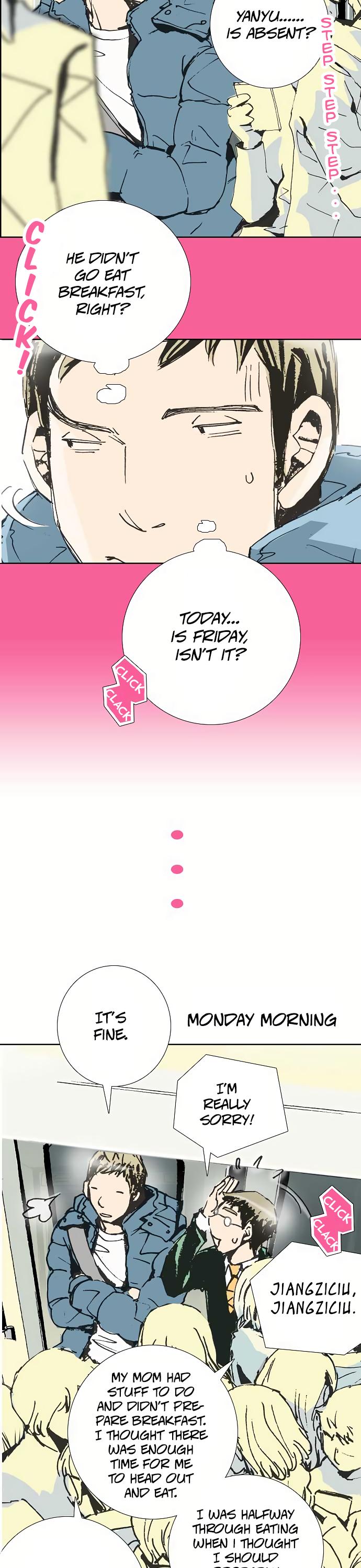 Let's Take the Train Together, Shall We? Chapter 71.2 page 15 - Chapter 71.2: What to Eat for Breakfast