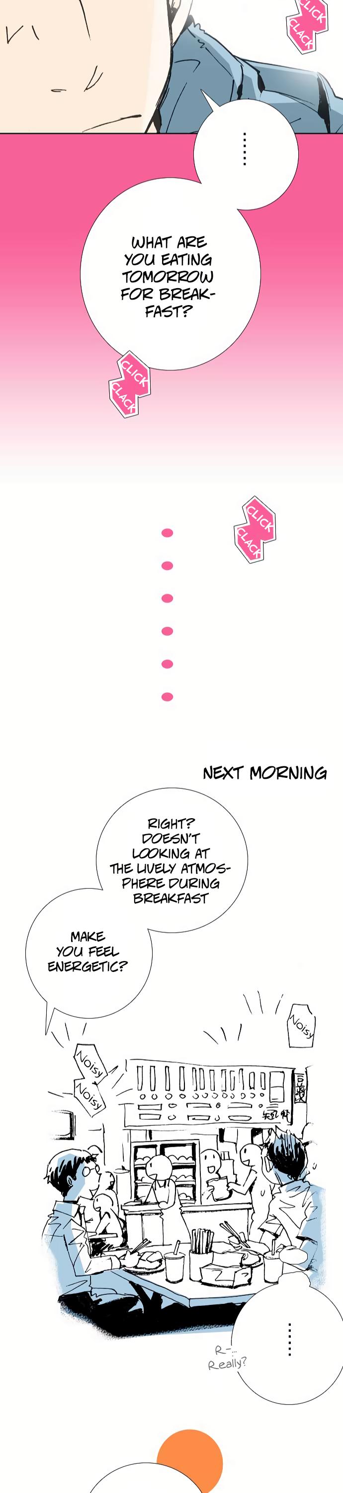 Let's Take the Train Together, Shall We? Chapter 71.2 page 18 - Chapter 71.2: What to Eat for Breakfast