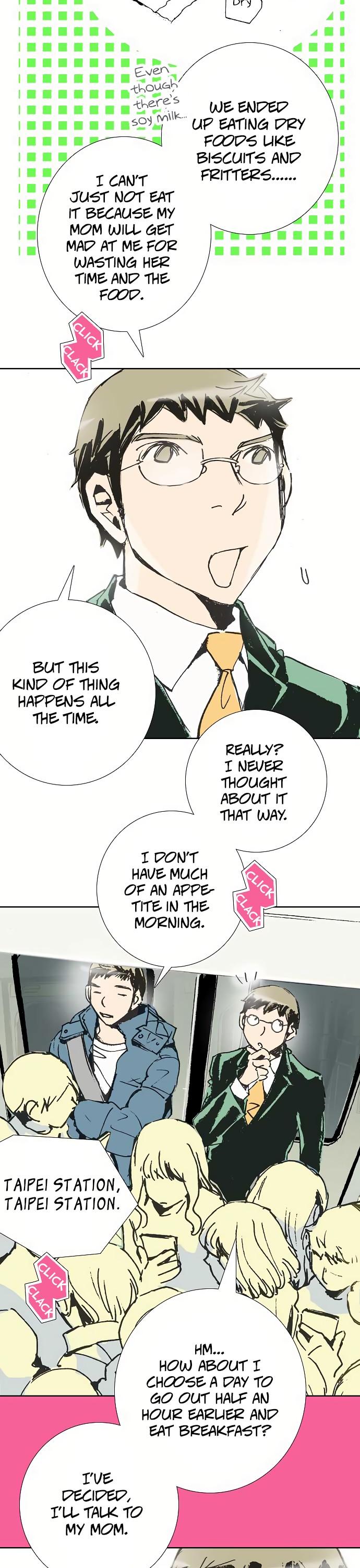 Let's Take the Train Together, Shall We? Chapter 71.2 page 7 - Chapter 71.2: What to Eat for Breakfast