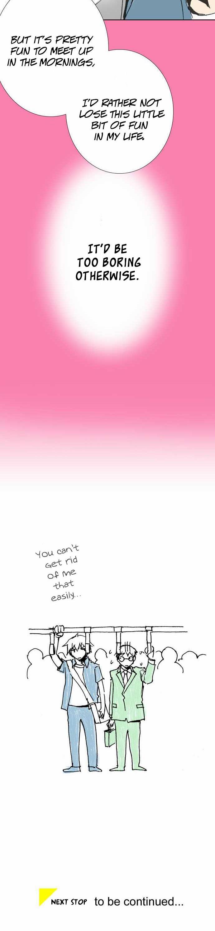 Let's Take the Train Together, Shall We? Chapter 9 page 21 - Chapter 9: Don’t you get sick of it every day