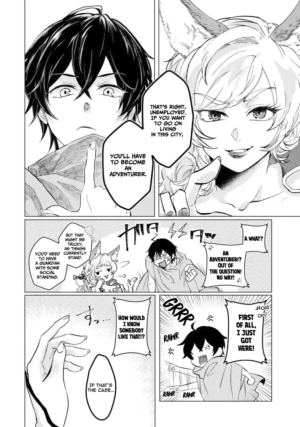 Level 0 Evil King Become the Adventurer In the New World Chapter 1.3 page 20 - Chapter 1.3