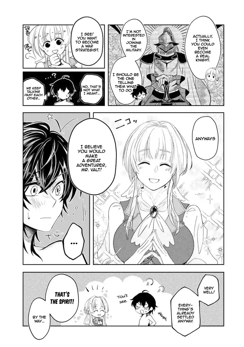 Level 0 Evil King Become the Adventurer In the New World Chapter 2.2 page 2 - Chapter 2.2