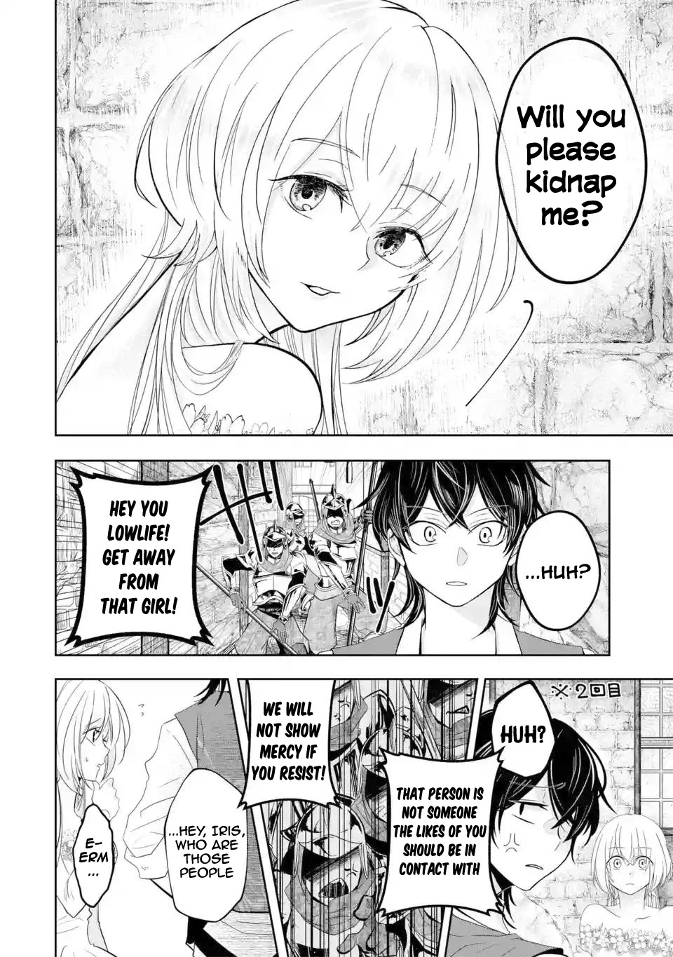 Level 0 Evil King Become the Adventurer In the New World Chapter 5.1 page 11 - Chapter 5.1: 「Will you kidnap me?」