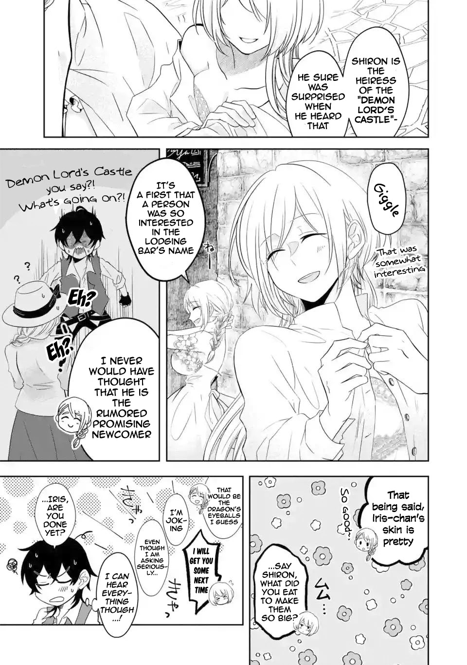 Level 0 Evil King Become the Adventurer In the New World Chapter 5.1 page 18 - Chapter 5.1: 「Will you kidnap me?」