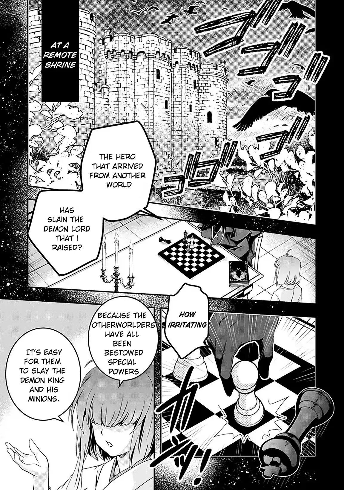 Level 1 no Saikyou kenja ~Noroi de sai kakyuu mahou shika tsukaenaikedo, kami no kanchigai de mugen no maryoku o te ni ire saikyou ni~ Chapter 1 page 1 - Chapter 1: The one who reincarnated me was the Evil God
