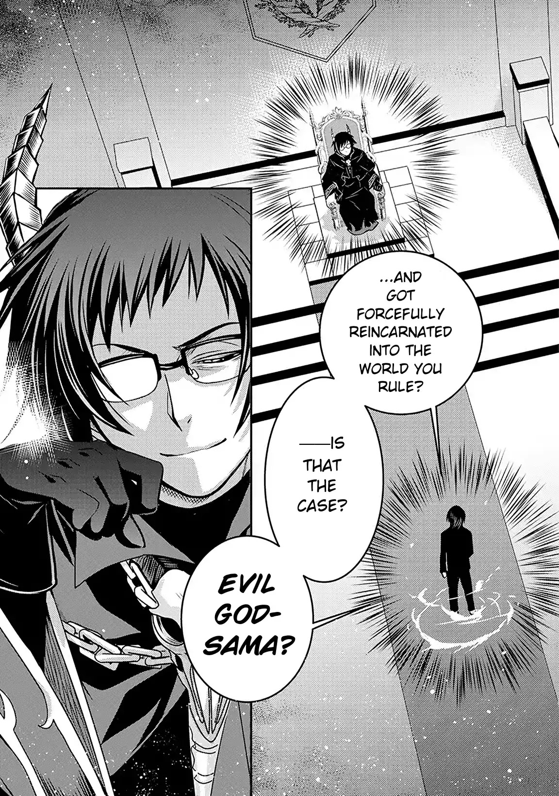 Level 1 no Saikyou kenja ~Noroi de sai kakyuu mahou shika tsukaenaikedo, kami no kanchigai de mugen no maryoku o te ni ire saikyou ni~ Chapter 1 page 7 - Chapter 1: The one who reincarnated me was the Evil God