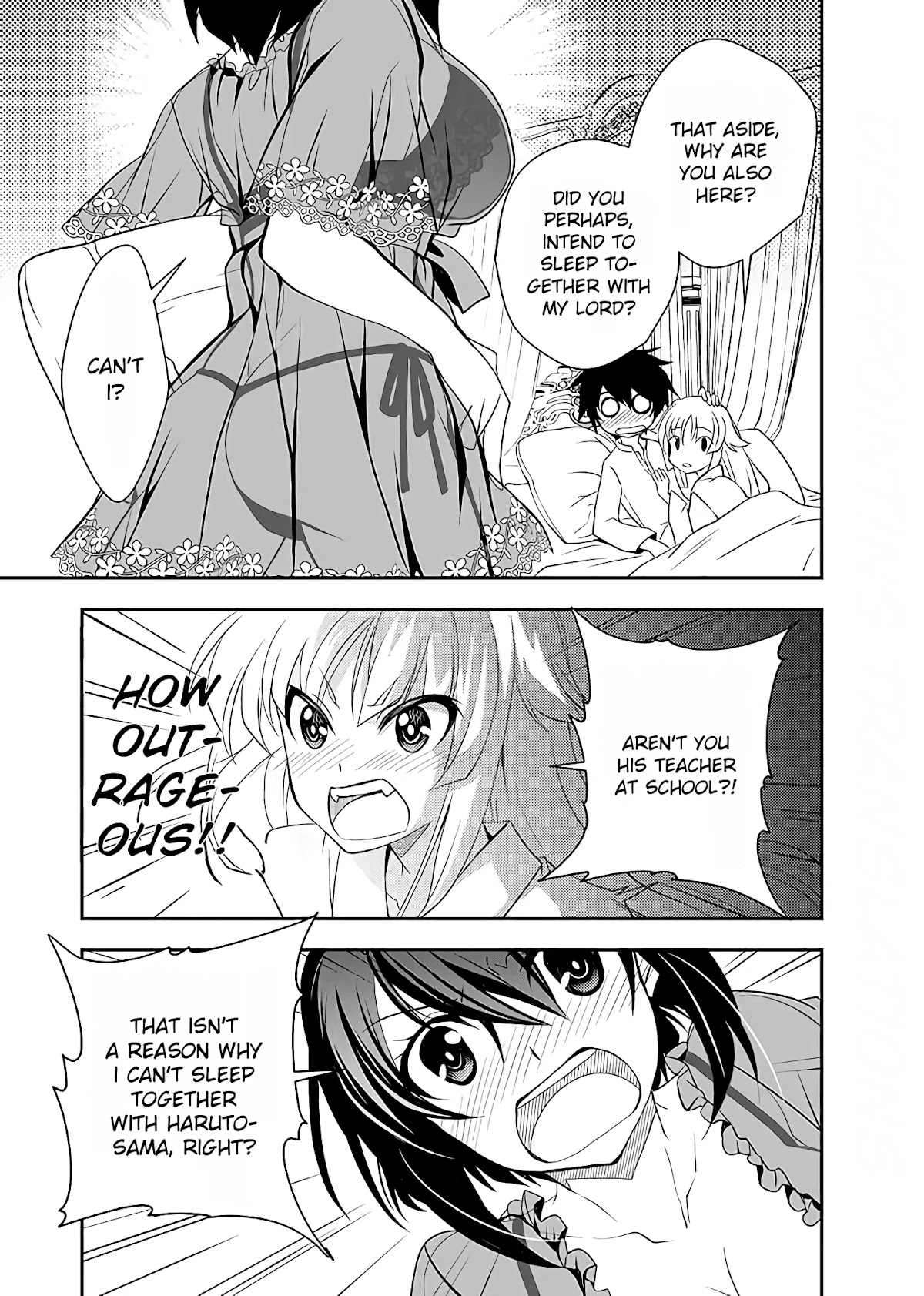 Level 1 no Saikyou kenja ~Noroi de sai kakyuu mahou shika tsukaenaikedo, kami no kanchigai de mugen no maryoku o te ni ire saikyou ni~ Chapter 11 page 11 - Chapter 11: My maid was hostile to the fox