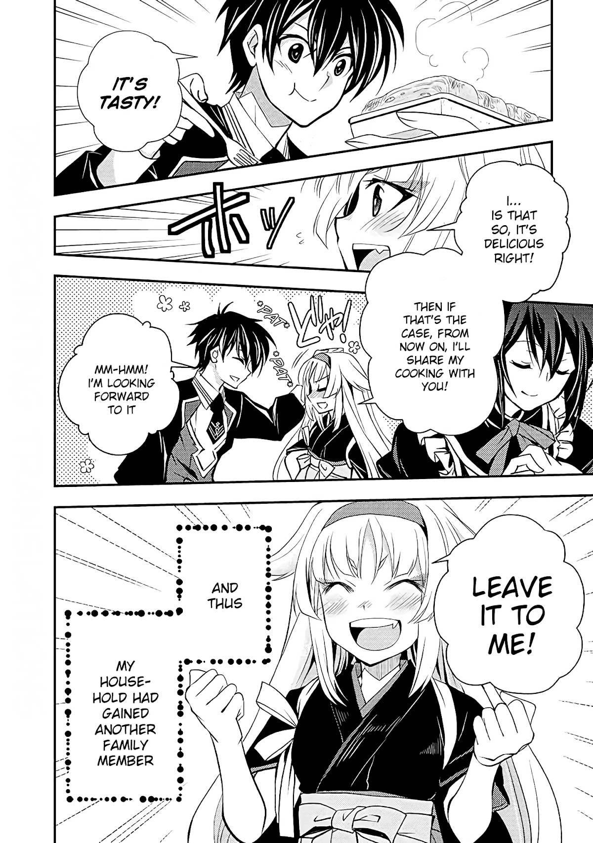 Level 1 no Saikyou kenja ~Noroi de sai kakyuu mahou shika tsukaenaikedo, kami no kanchigai de mugen no maryoku o te ni ire saikyou ni~ Chapter 12 page 8 - Chapter 12: Our opponents were the guys we met at the entrance ceremony