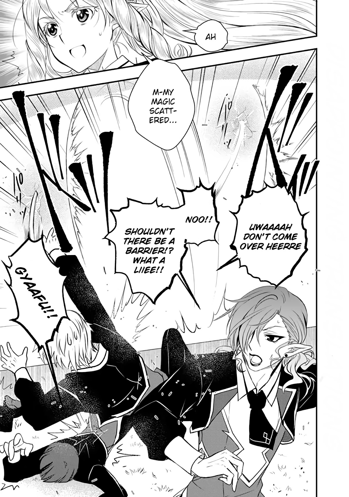Level 1 no Saikyou kenja ~Noroi de sai kakyuu mahou shika tsukaenaikedo, kami no kanchigai de mugen no maryoku o te ni ire saikyou ni~ Chapter 13 page 13 - Chapter 13: My classmate was overwhelming