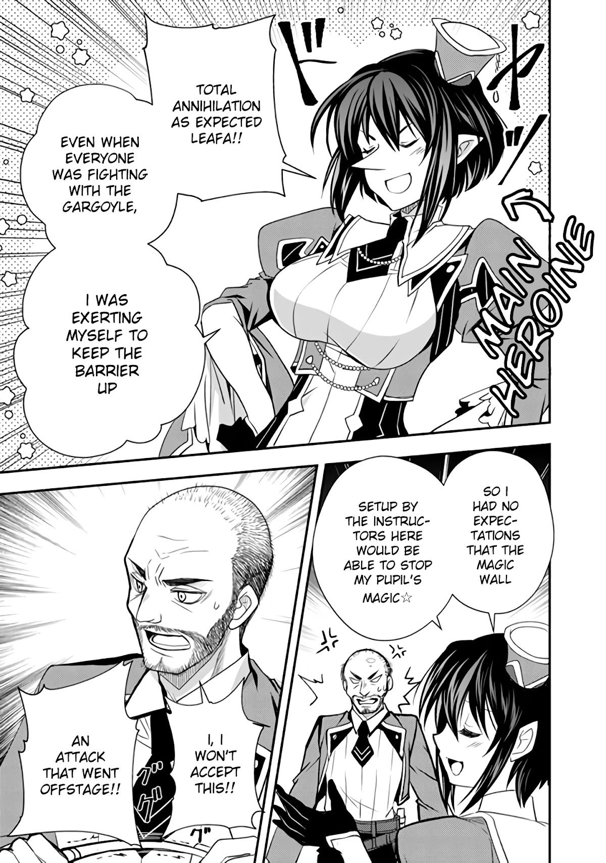 Level 1 no Saikyou kenja ~Noroi de sai kakyuu mahou shika tsukaenaikedo, kami no kanchigai de mugen no maryoku o te ni ire saikyou ni~ Chapter 13 page 15 - Chapter 13: My classmate was overwhelming