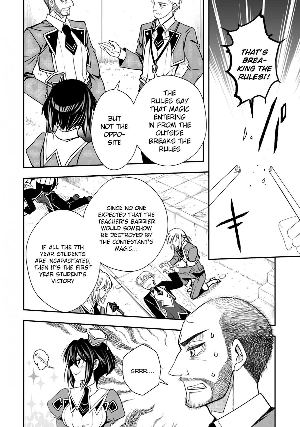 Level 1 no Saikyou kenja ~Noroi de sai kakyuu mahou shika tsukaenaikedo, kami no kanchigai de mugen no maryoku o te ni ire saikyou ni~ Chapter 13 page 16 - Chapter 13: My classmate was overwhelming