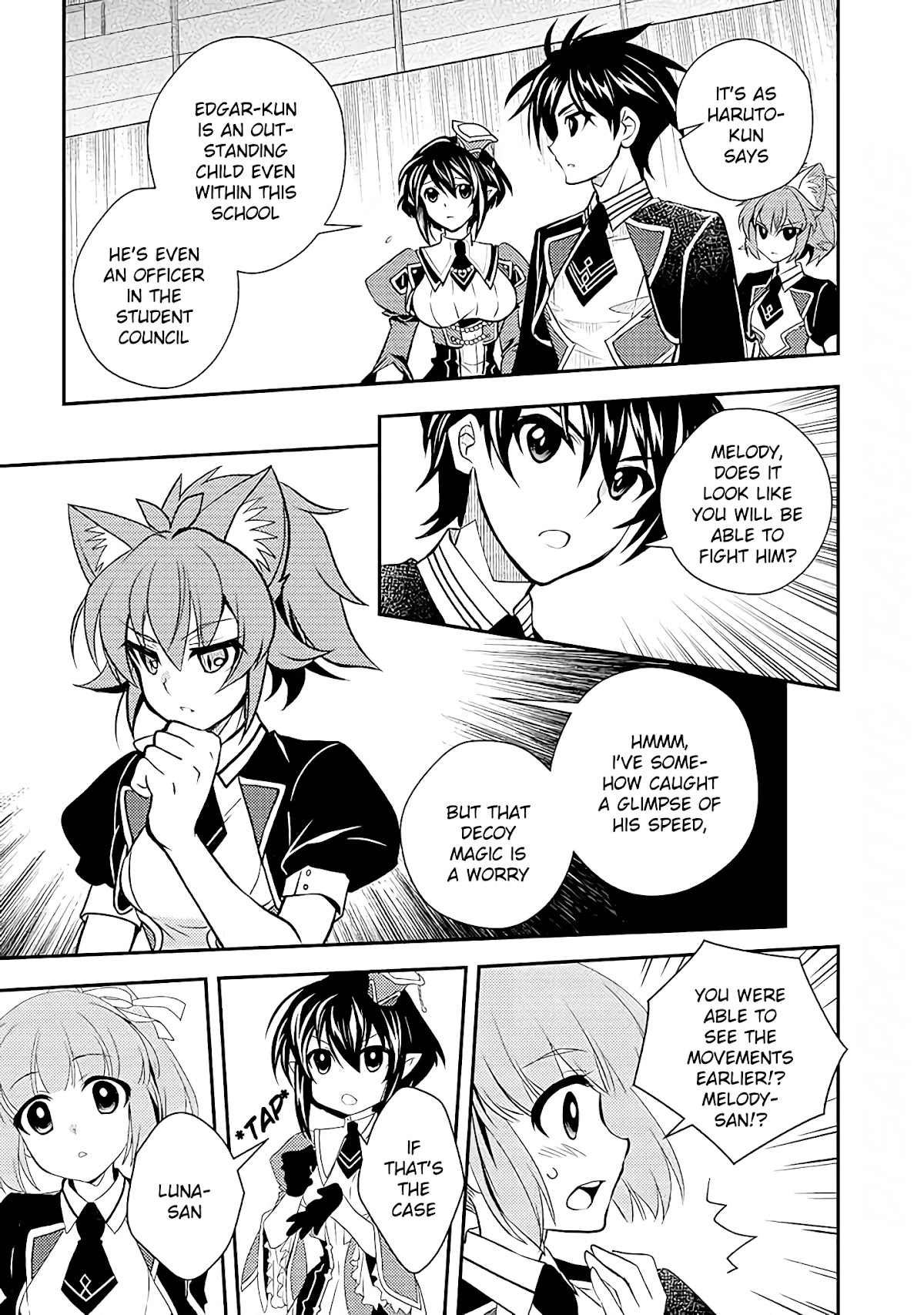Level 1 no Saikyou kenja ~Noroi de sai kakyuu mahou shika tsukaenaikedo, kami no kanchigai de mugen no maryoku o te ni ire saikyou ni~ Chapter 14 page 11 - Chapter 14: Our opponents began to play dirty