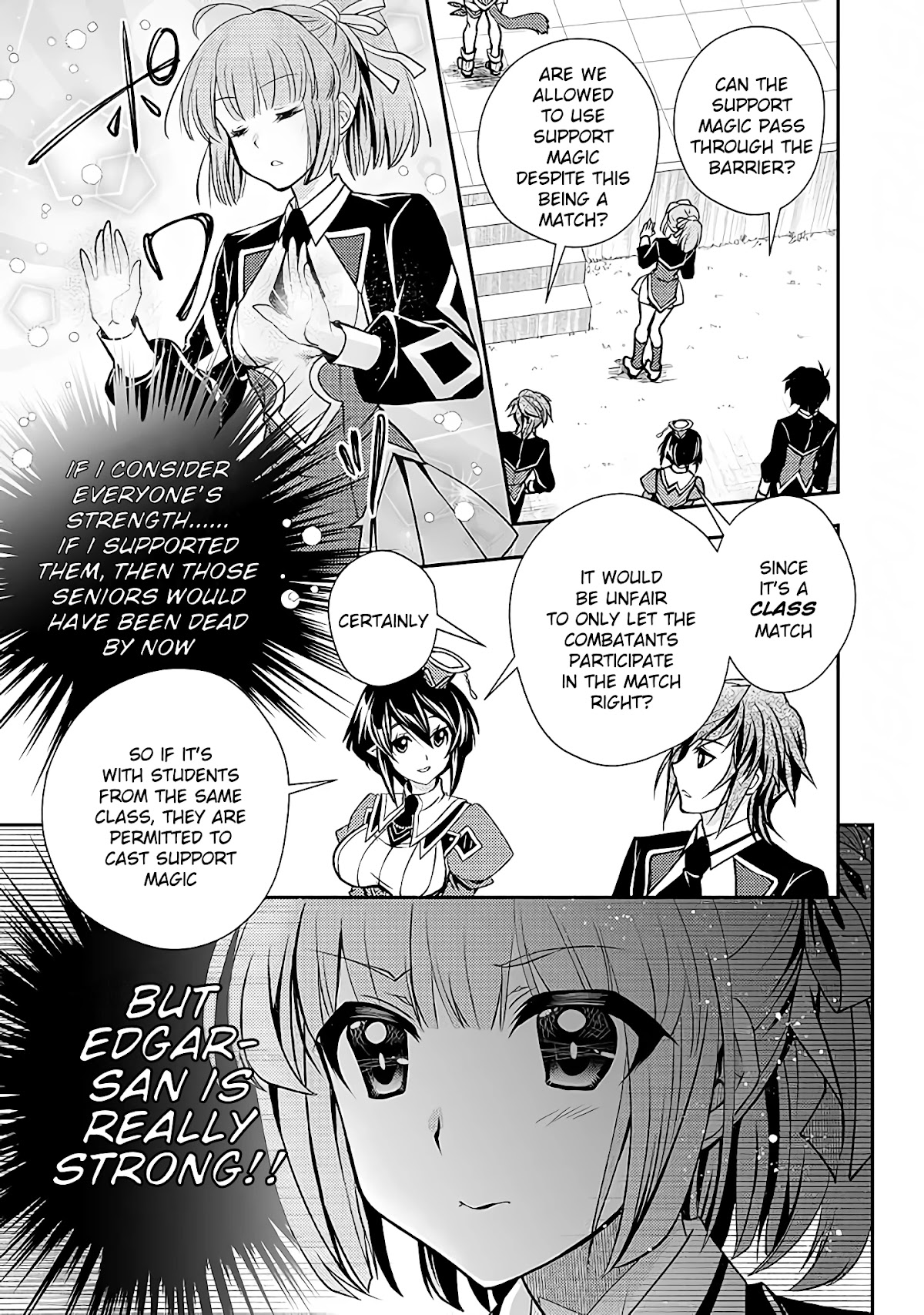 Level 1 no Saikyou kenja ~Noroi de sai kakyuu mahou shika tsukaenaikedo, kami no kanchigai de mugen no maryoku o te ni ire saikyou ni~ Chapter 14 page 13 - Chapter 14: Our opponents began to play dirty