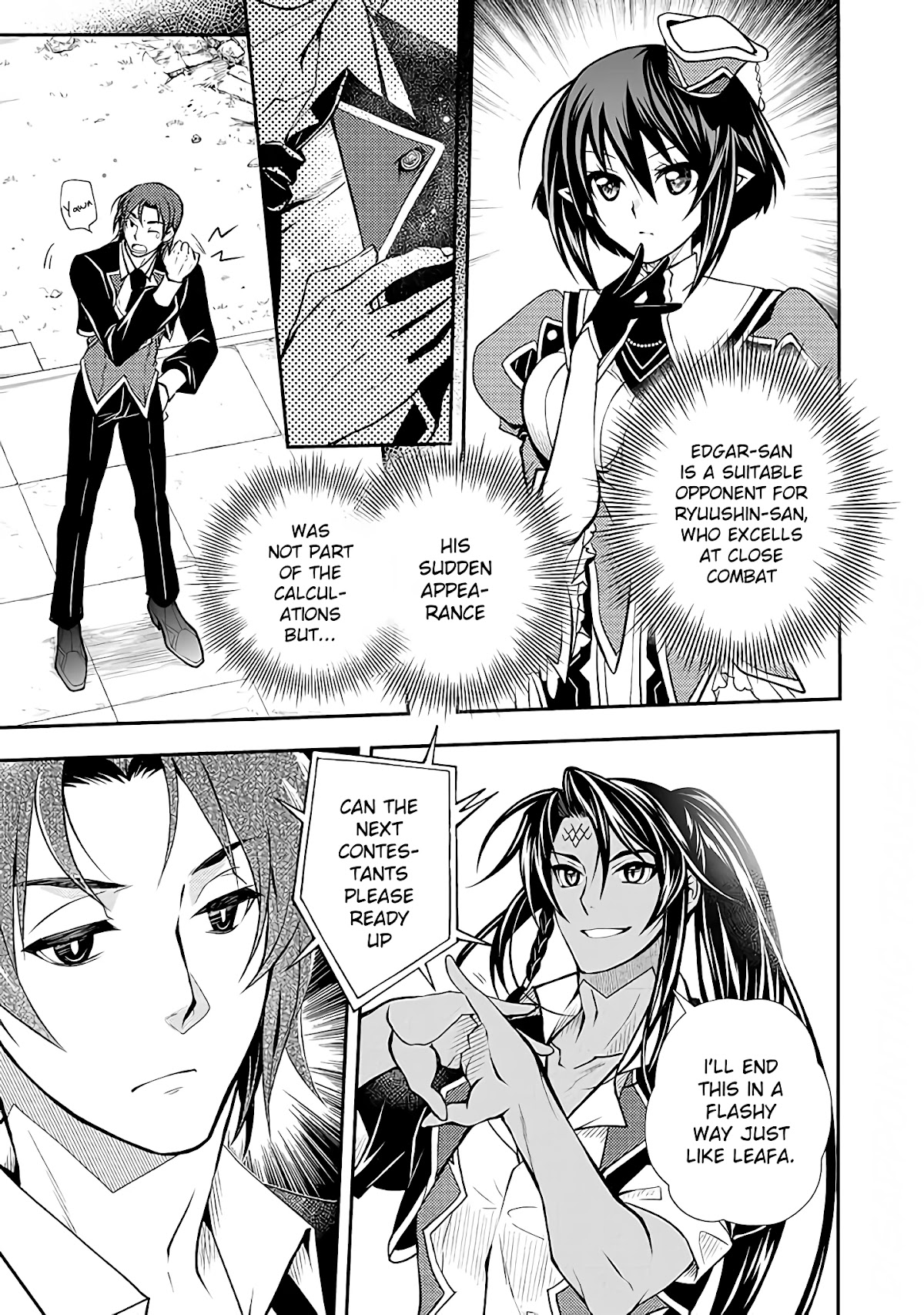 Level 1 no Saikyou kenja ~Noroi de sai kakyuu mahou shika tsukaenaikedo, kami no kanchigai de mugen no maryoku o te ni ire saikyou ni~ Chapter 14 page 3 - Chapter 14: Our opponents began to play dirty
