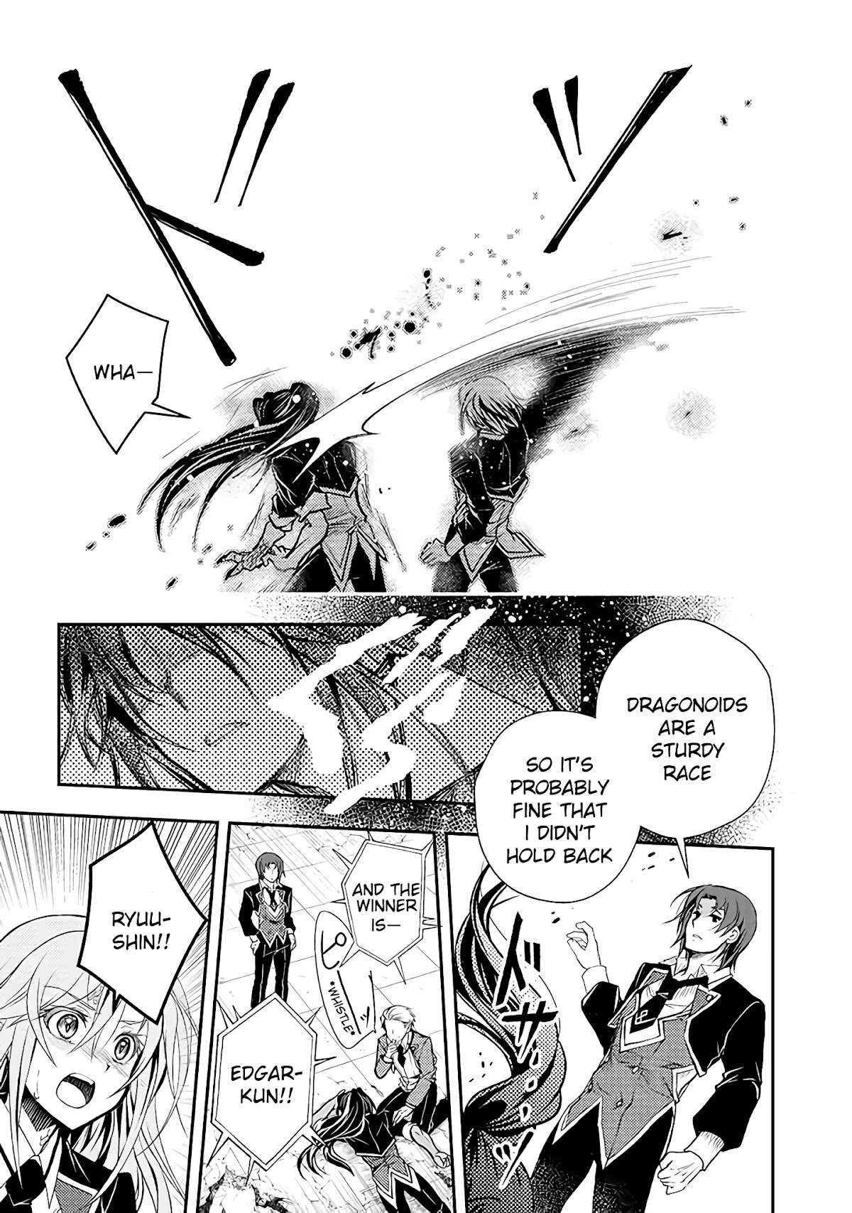 Level 1 no Saikyou kenja ~Noroi de sai kakyuu mahou shika tsukaenaikedo, kami no kanchigai de mugen no maryoku o te ni ire saikyou ni~ Chapter 14 page 9 - Chapter 14: Our opponents began to play dirty