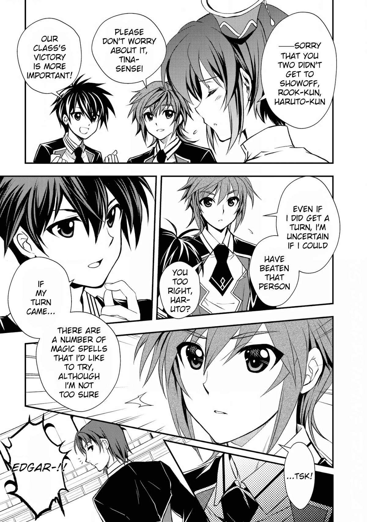 Level 1 no Saikyou kenja ~Noroi de sai kakyuu mahou shika tsukaenaikedo, kami no kanchigai de mugen no maryoku o te ni ire saikyou ni~ Chapter 15 page 13 - Chapter 15: I didn't get a turn at my first class competition