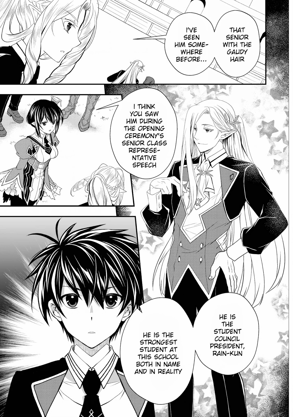 Level 1 no Saikyou kenja ~Noroi de sai kakyuu mahou shika tsukaenaikedo, kami no kanchigai de mugen no maryoku o te ni ire saikyou ni~ Chapter 15 page 17 - Chapter 15: I didn't get a turn at my first class competition