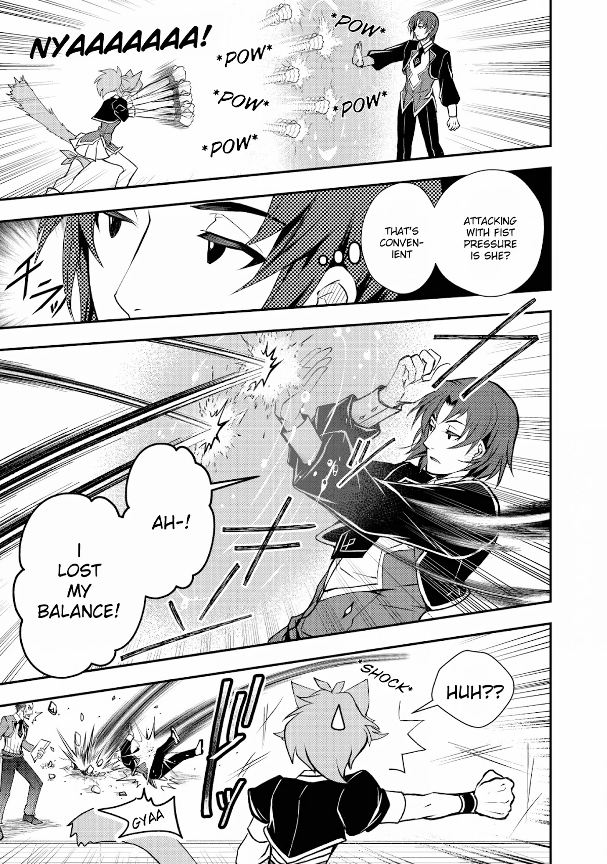 Level 1 no Saikyou kenja ~Noroi de sai kakyuu mahou shika tsukaenaikedo, kami no kanchigai de mugen no maryoku o te ni ire saikyou ni~ Chapter 15 page 3 - Chapter 15: I didn't get a turn at my first class competition