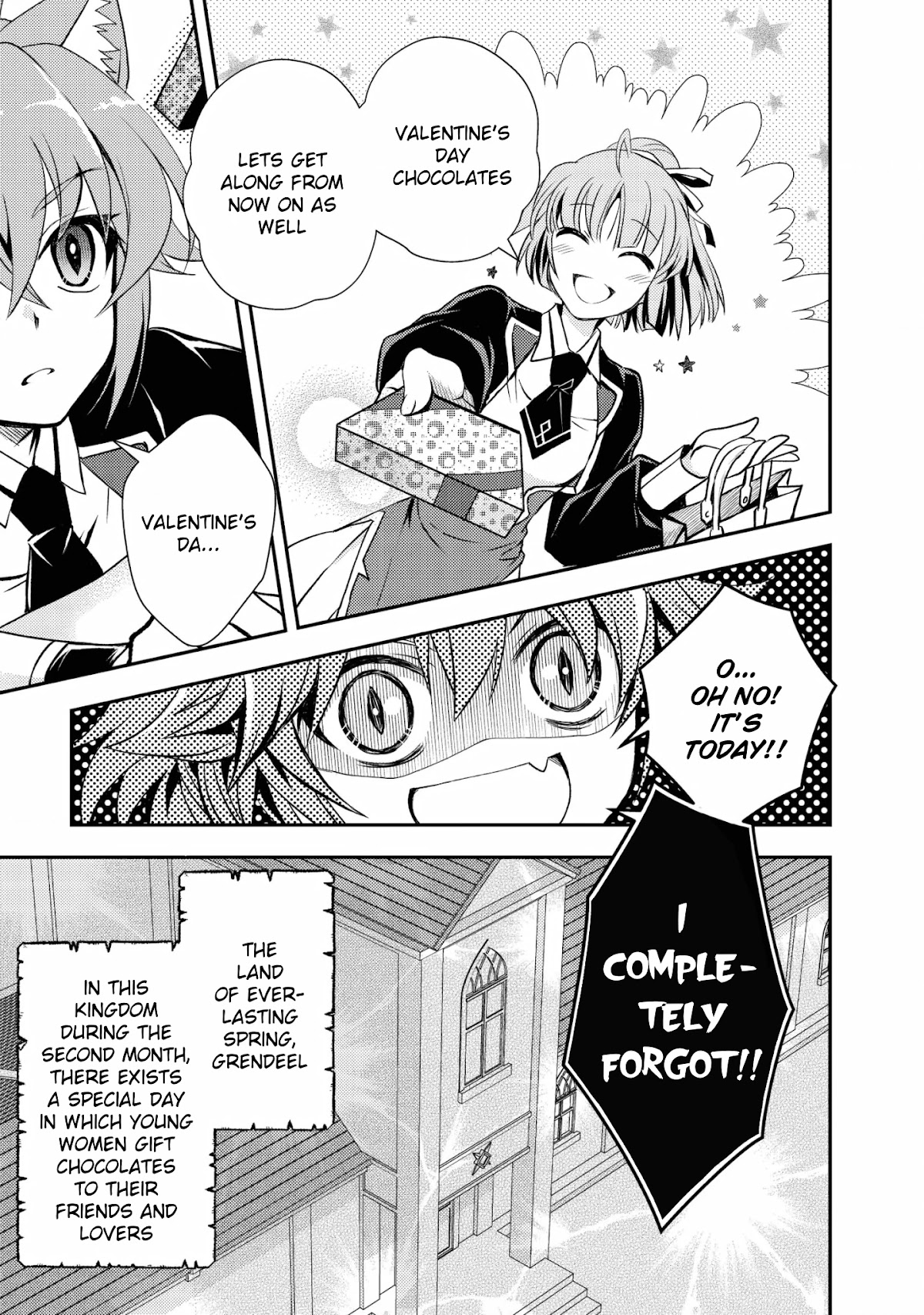 Level 1 no Saikyou kenja ~Noroi de sai kakyuu mahou shika tsukaenaikedo, kami no kanchigai de mugen no maryoku o te ni ire saikyou ni~ Chapter 16 page 3 - Chapter 16: My maid was very bold