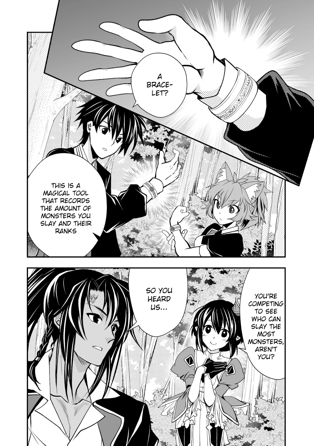 Level 1 no Saikyou kenja ~Noroi de sai kakyuu mahou shika tsukaenaikedo, kami no kanchigai de mugen no maryoku o te ni ire saikyou ni~ Chapter 17 page 22 - Chapter 17: I can't show my status