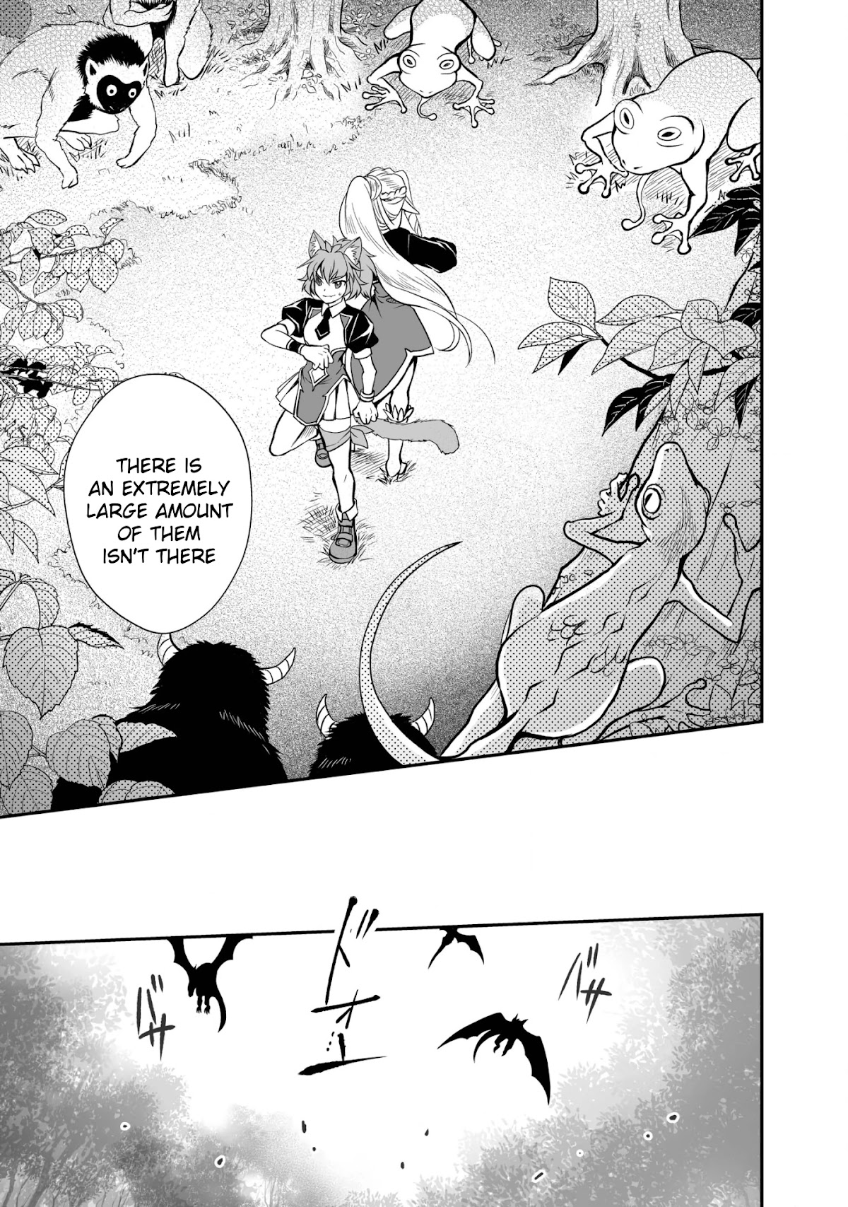 Level 1 no Saikyou kenja ~Noroi de sai kakyuu mahou shika tsukaenaikedo, kami no kanchigai de mugen no maryoku o te ni ire saikyou ni~ Chapter 18 page 19 - Chapter 18: Pair up and start the competition to slay the monsters!